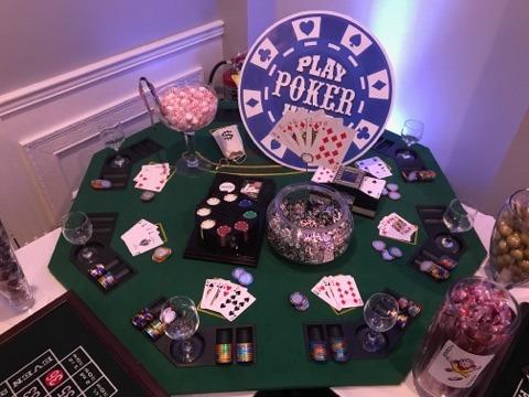Folding Poker Table Top – 48-Inch Solid Wood Topper – Space for 8 Players – Blackjack Table with Built-in Cupholders and Chip Trays by Trademark Poker customer photo 1