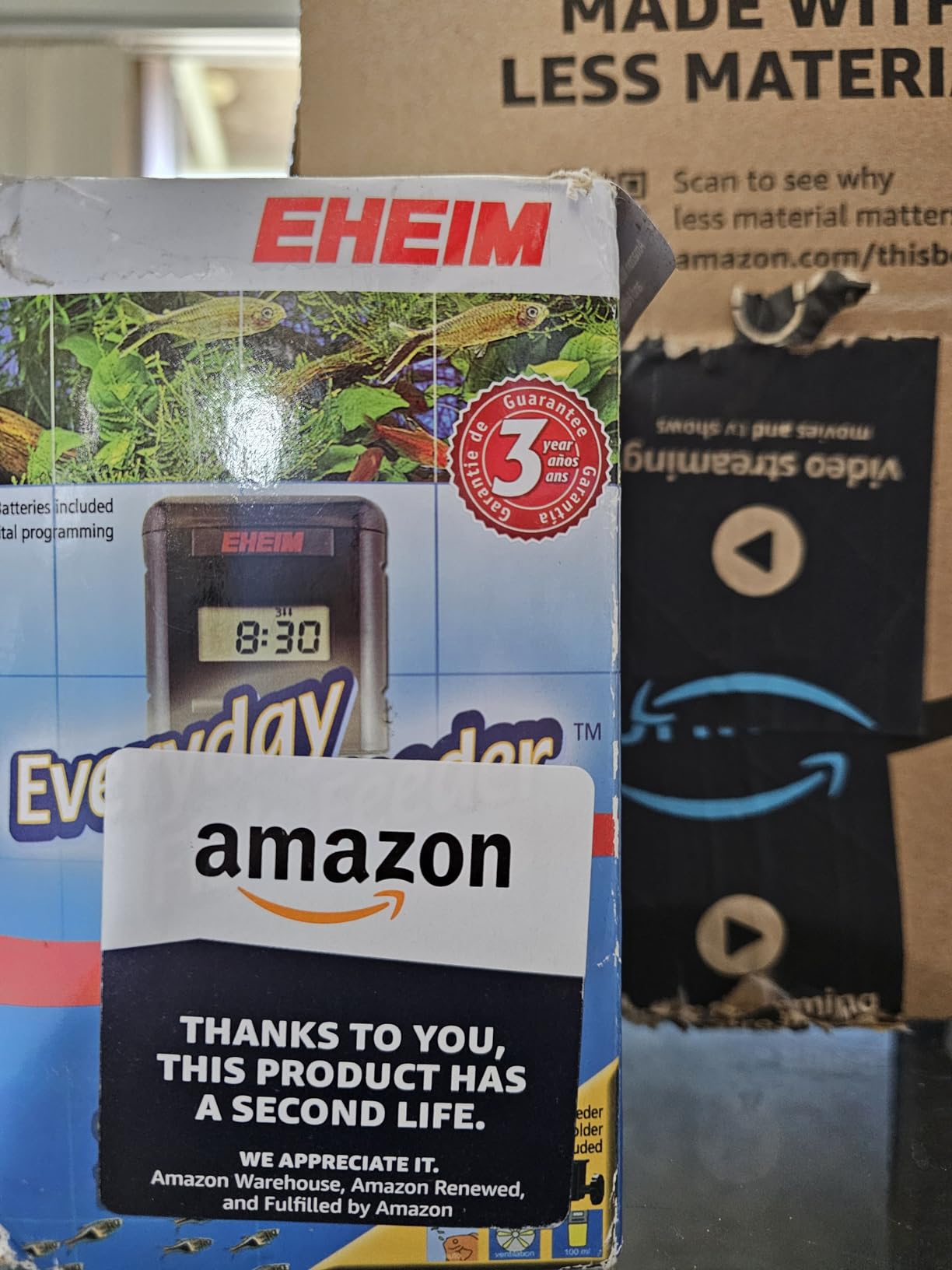 EHEIM Everyday Fish Feeder Programmable Automatic Food Dispenser customer photo 2