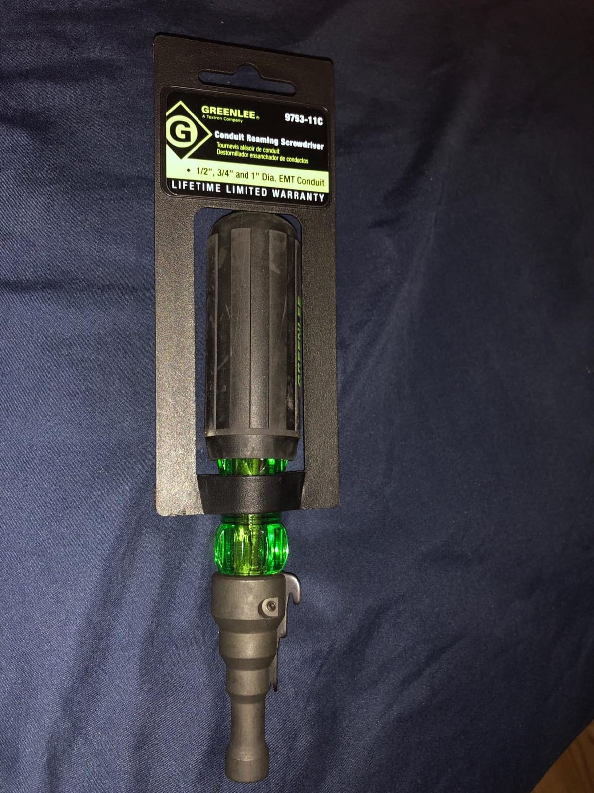 Greenlee 9753-11C Conduit Fit Scrwdrvr, 1/2, 3/4, 1EMTx2-1/2 customer photo 2