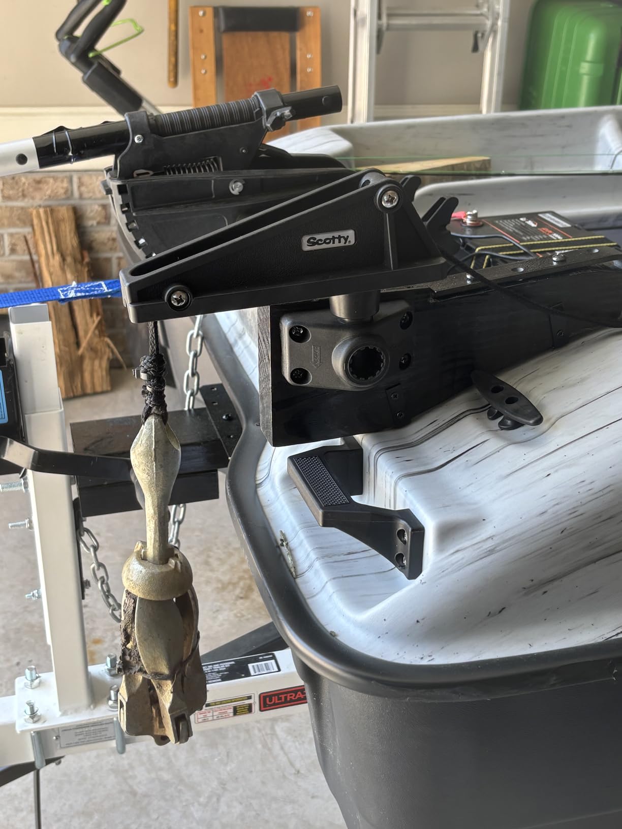Scotty #276 Anchor Lock, w/ 0241 Side / Deck Mount customer photo 1