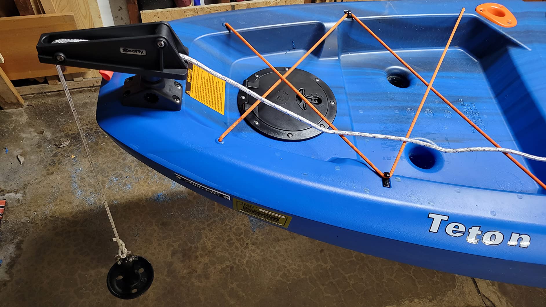 Scotty #276 Anchor Lock, w/ 0241 Side / Deck Mount customer photo 2