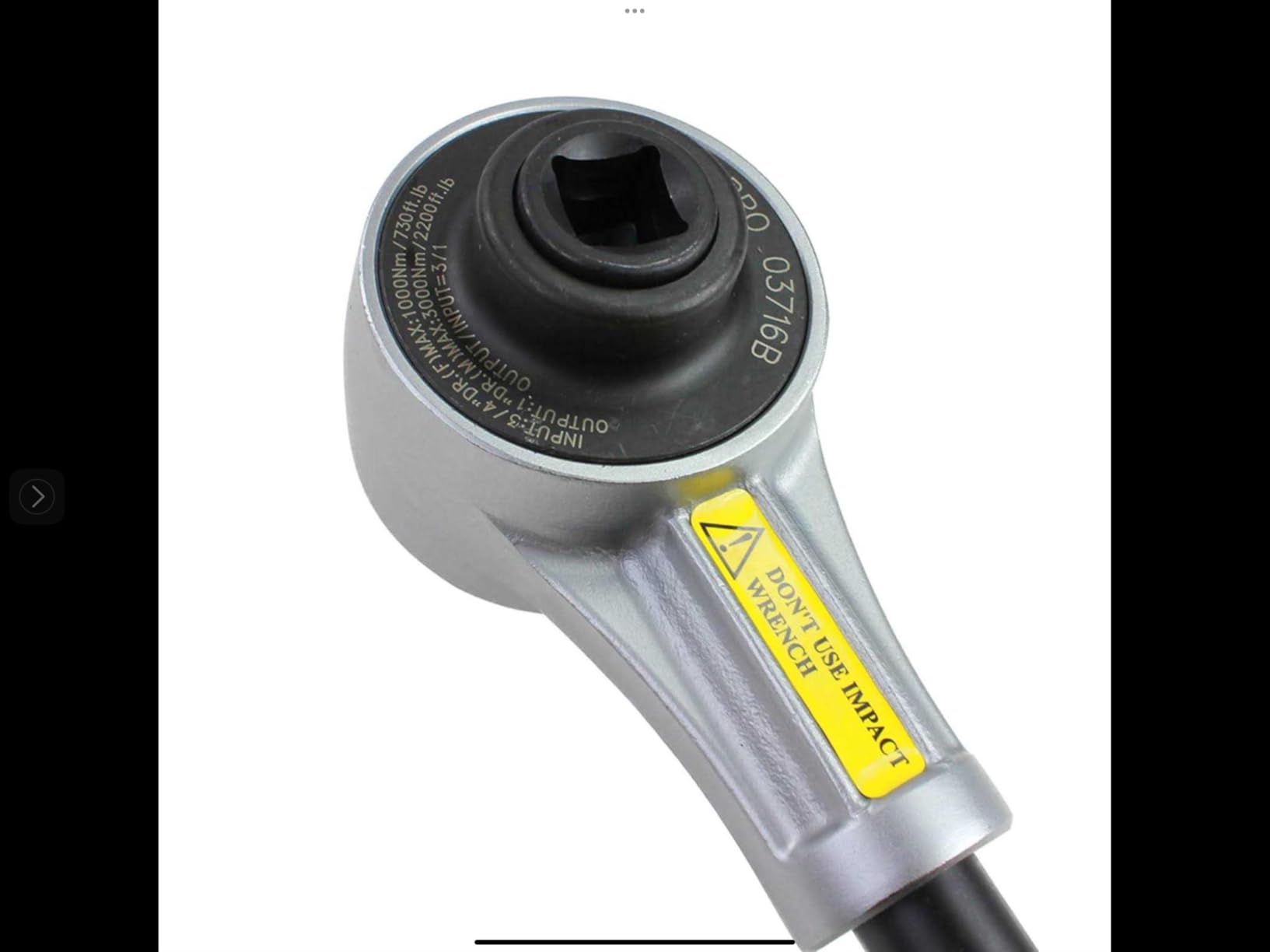 Neiko 03716B Professional Grade Torque Multiplier, 2200 Foot-Pound customer photo 2