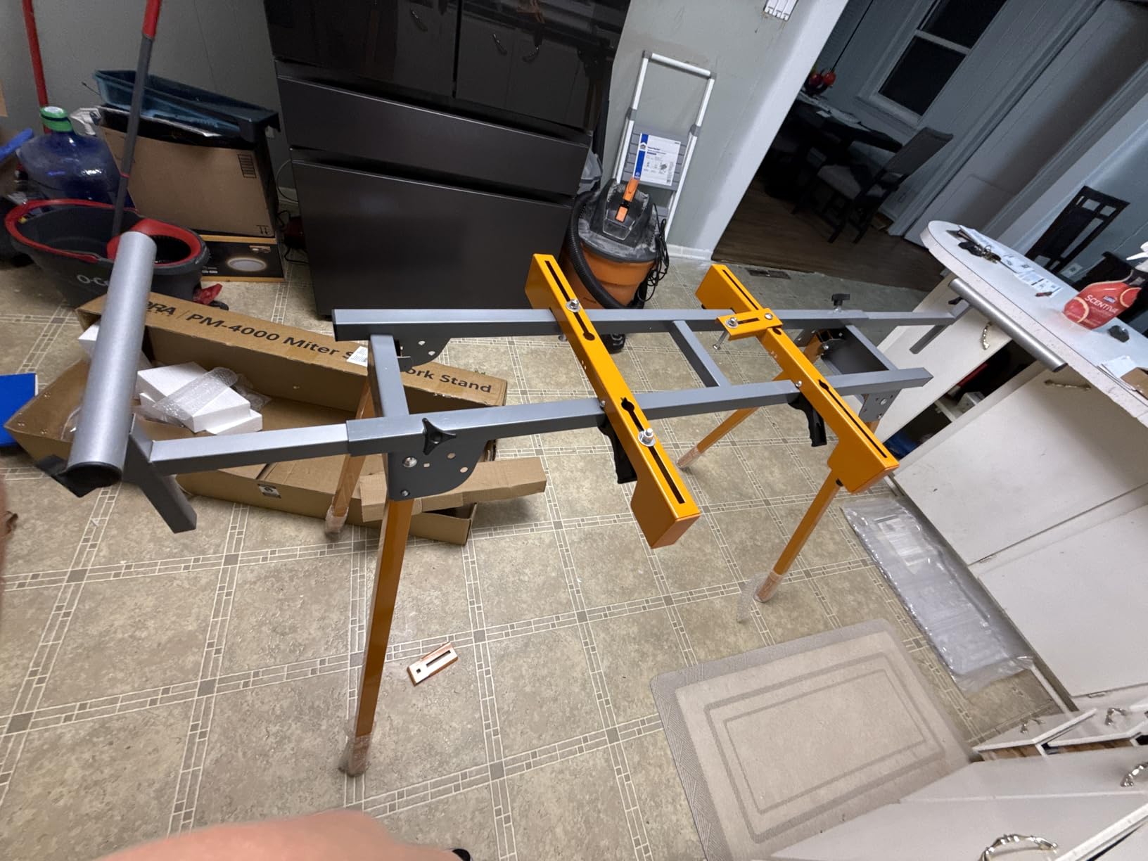 BORA Miter Saw Stand Universal Fit Heavy Duty Portable Design - PM-4000 customer photo 1