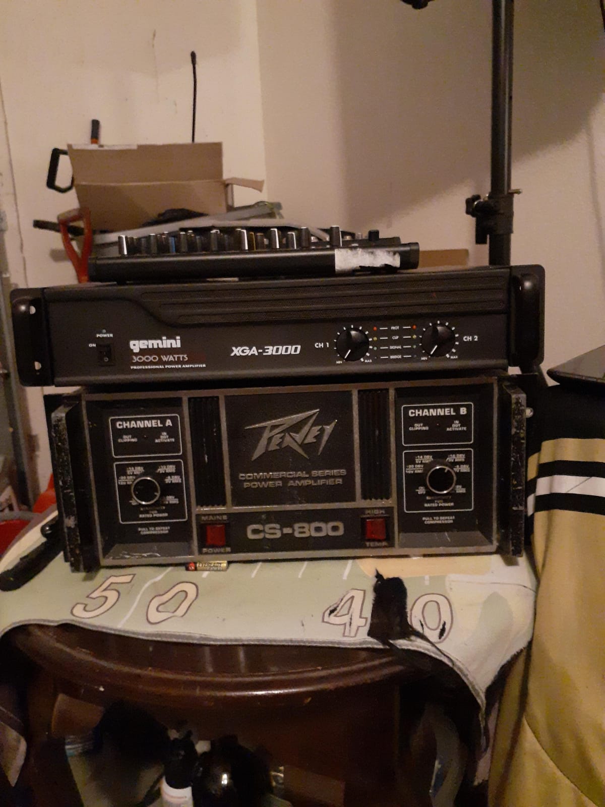 Gemini 2-Channel Power Amplifier, 3000 Watts, 4/8Ω (XGA-3000) customer photo 1