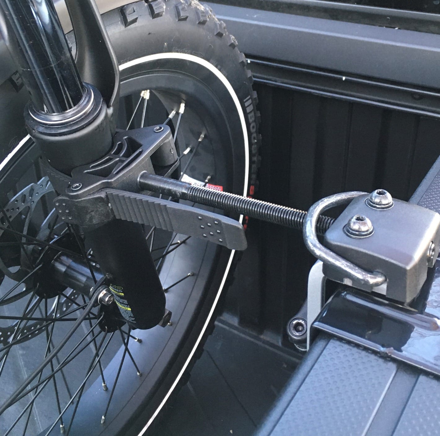 INNO RT202 Truck Bed Bike Rack - Bike Mount for Pickup Truck with C-Channel Track Systems customer photo 2