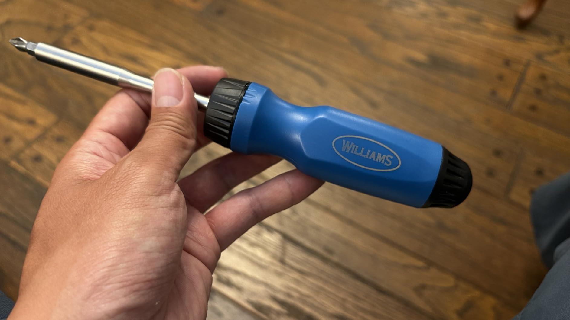 Williams JHWWRS-1 Magnetic Multi-bit Ratcheting Screwdriver, 9-Inch customer photo 1