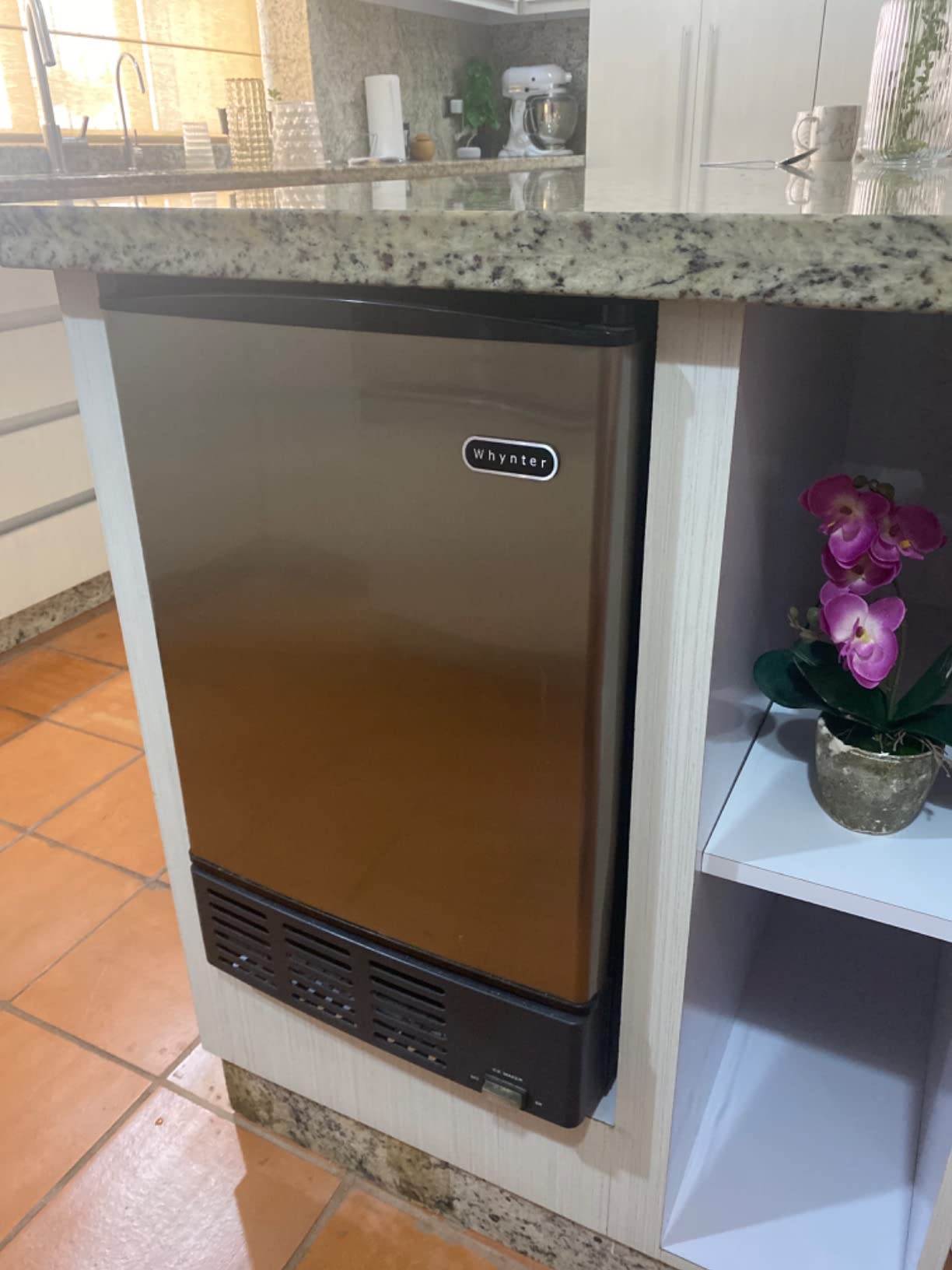 Whynter Built-In Stainless Steel Ice Maker, Undercounter, UIM-155 customer photo 1