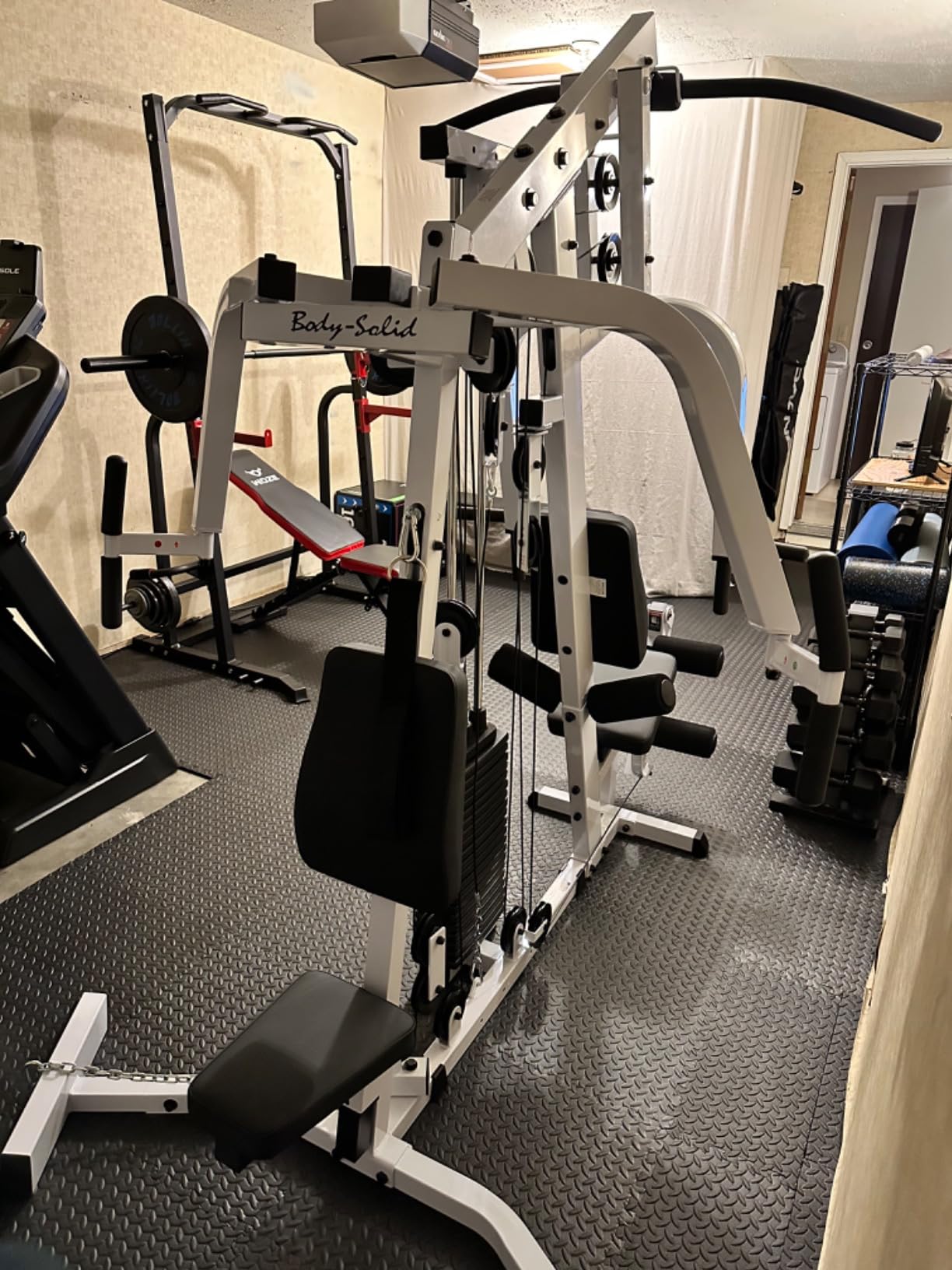 Body-Solid Multi-Station, Single Weight Stack Home Gym Machine, Arm & Leg Strength Training Functional Exercise Workout Station, 210lbs. Black Weight Stacks customer photo 1