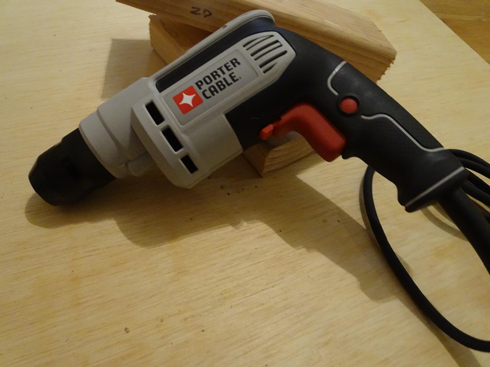 PORTER-CABLE Corded Drill, Variable Speed, 6-Amp, 3/8-Inch (PC600D) customer photo 1