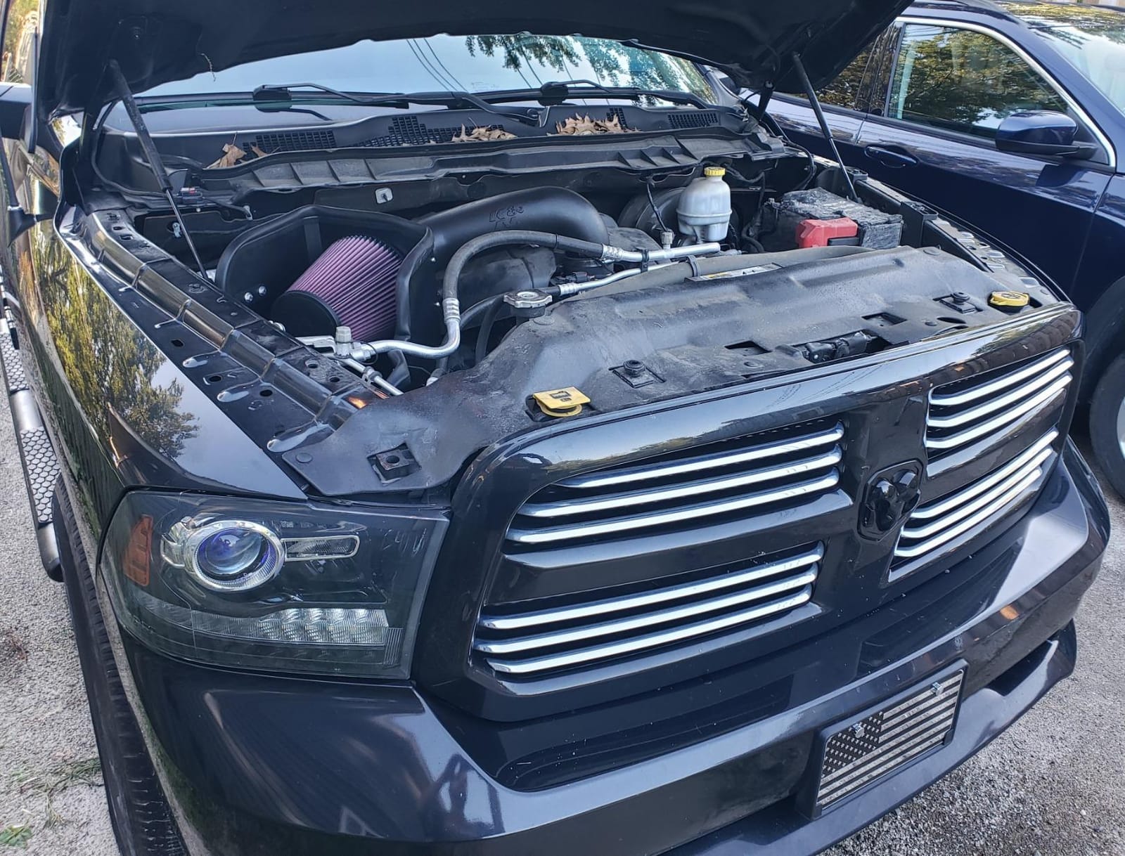 K&N Cold Air Intake System: High-Flow Air Filter, Increase Performance & Towing: Compatible with 2009-2023 RAM/DODGE 1500 Classic, 1500, 2500, 3500, 63-1561 customer photo 1
