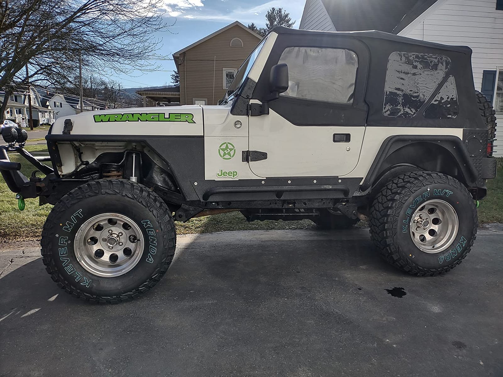 Smittybilt XRC Rock Sliders with Step – Textured Black (97-06 TJ) - SB76871 customer photo 1