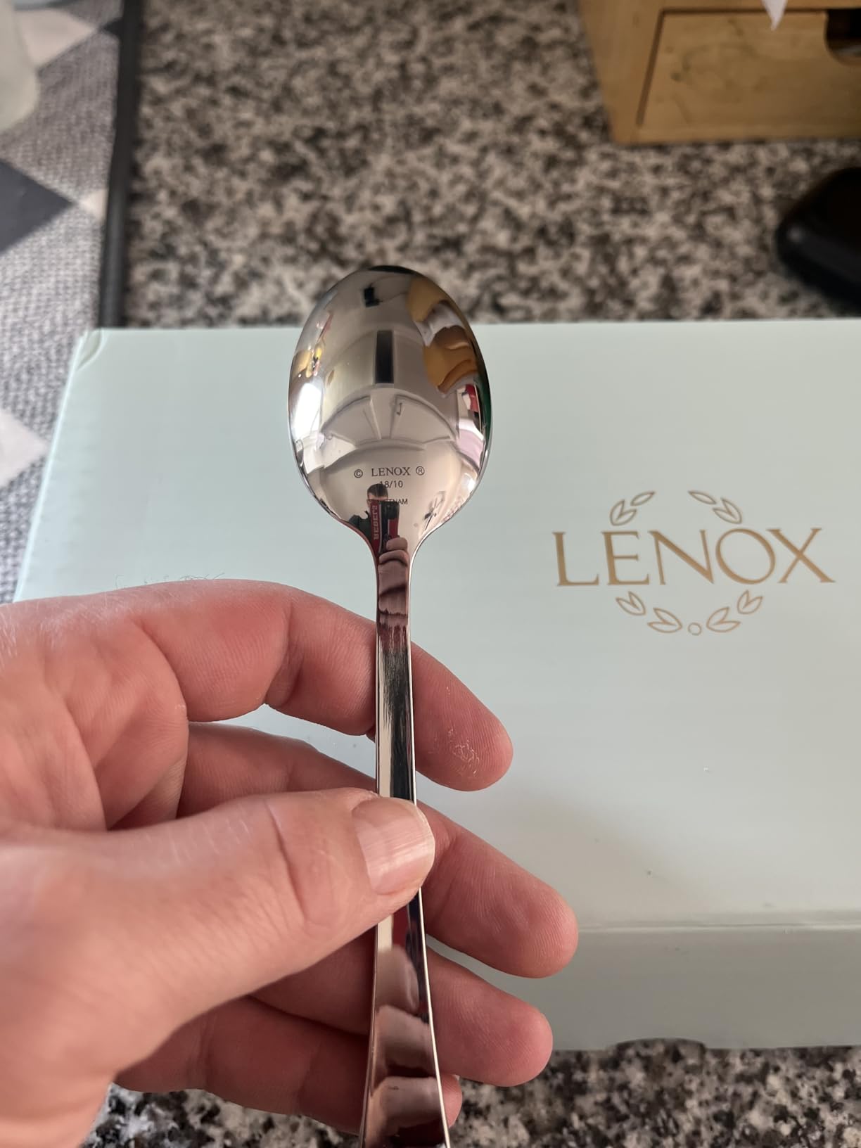 Lenox Portola 65-Piece 18/10 Silverware Set for 12, Flatware customer photo 2