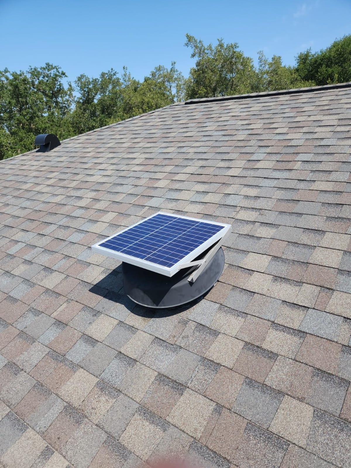 Solar Attic Fan 48-watt - Florida Rated by Natural Light customer photo 1