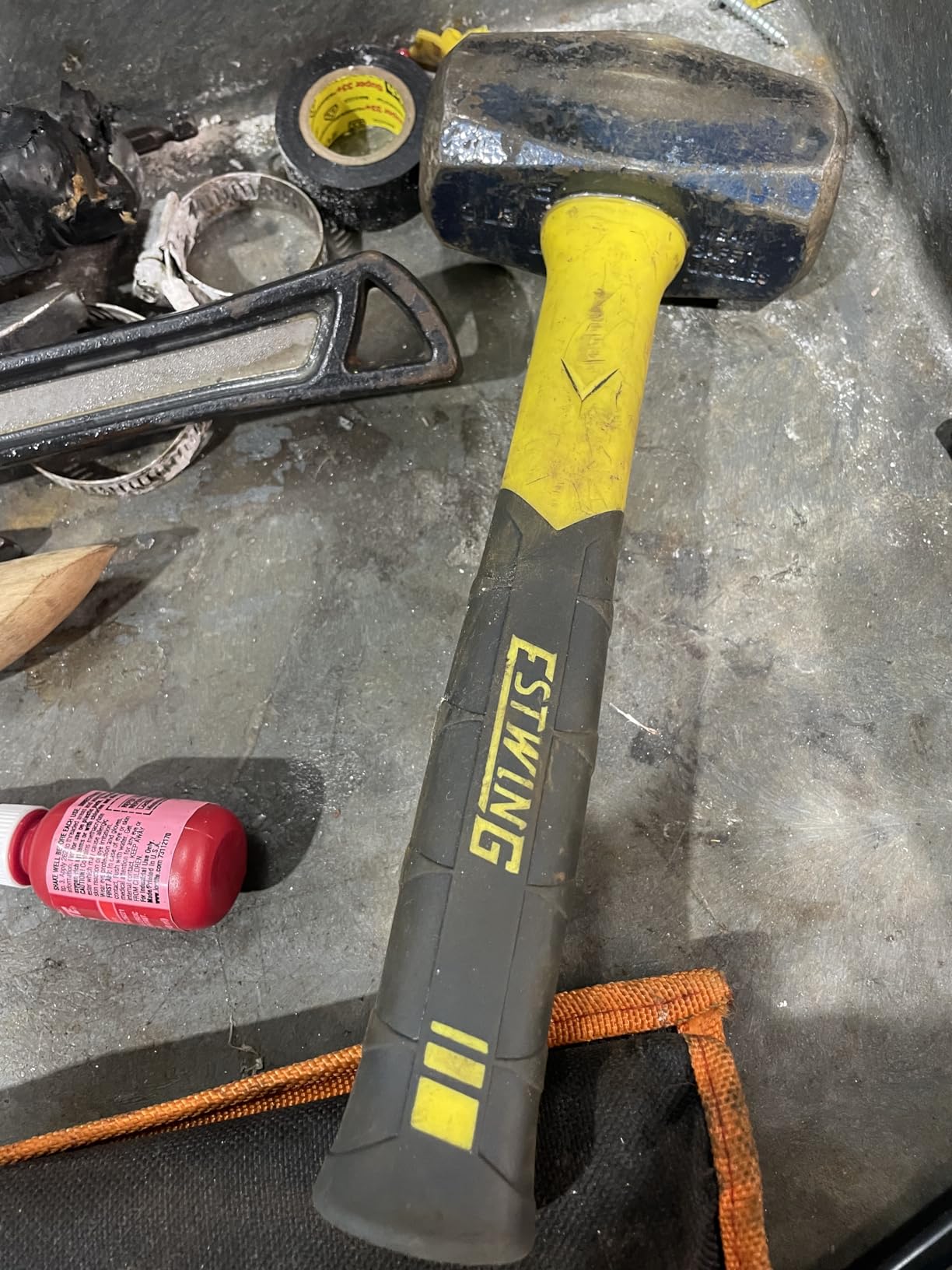 ESTWING Sure Strike Drilling/Crack Hammer, 3lb Hand Sledge, MRF3LB customer photo 1