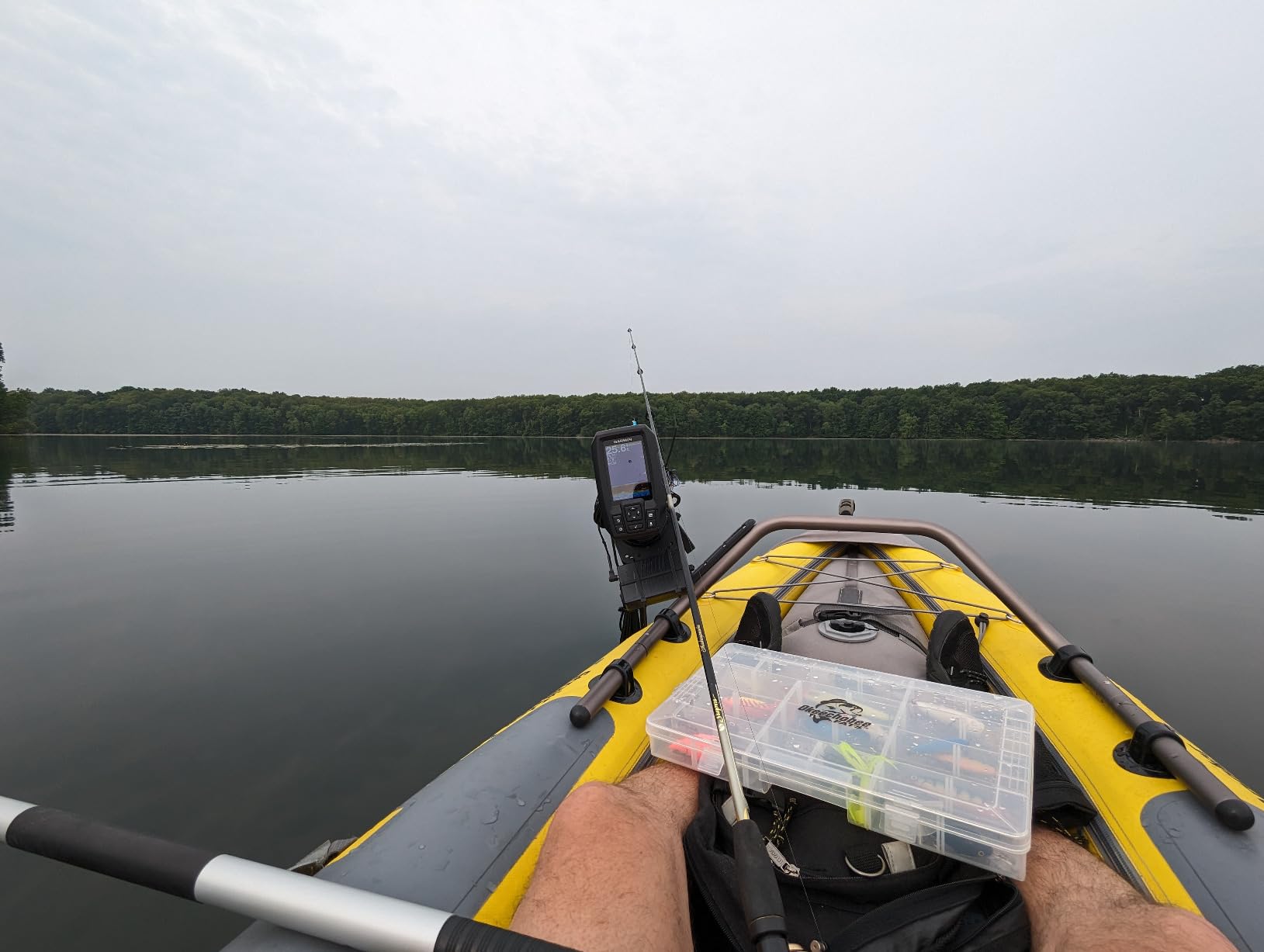 Advanced Elements StraitEdge™ Angler Inflatable Kayak - AE1006-ANG Fishing Kayak with Rod Holders and Bag and Pump customer photo 1