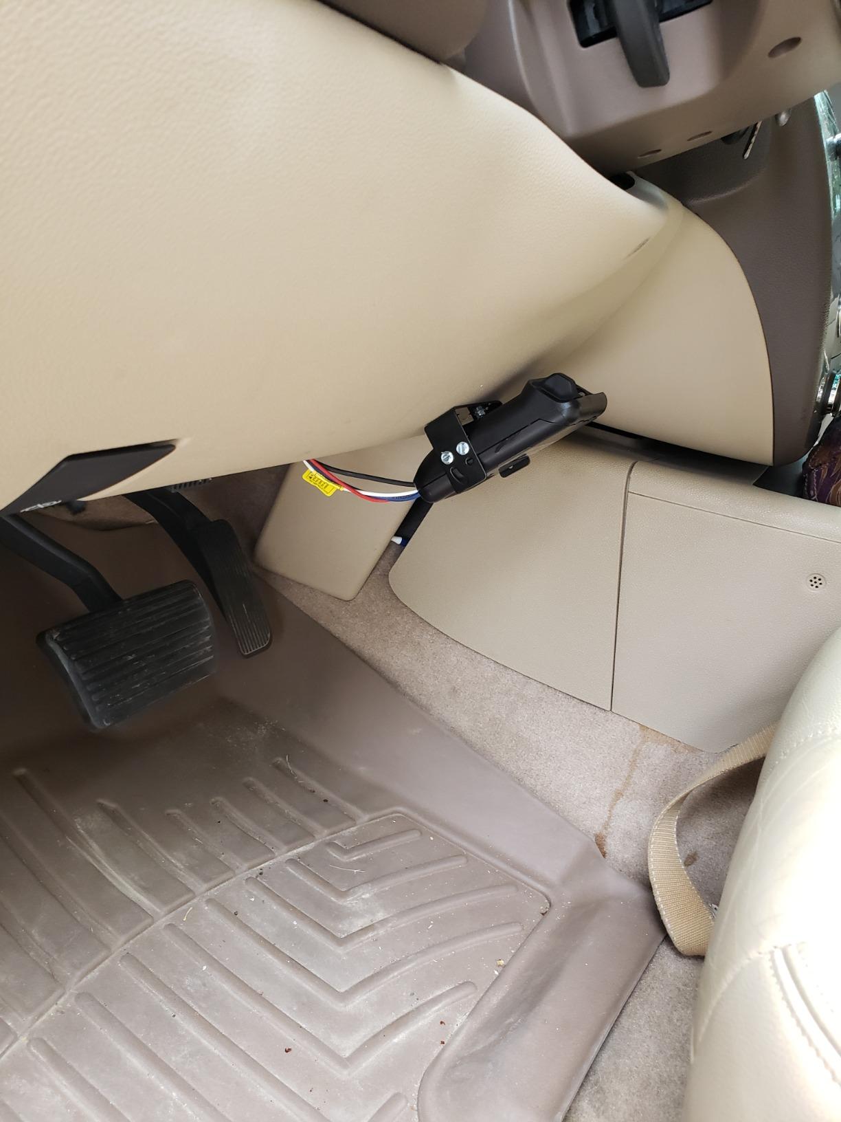 Pro Series 80500 POD Trailer Time-Delay Electric Brake Controller for Trailers with 1-2 Axles, Compatible with Ford, GM, Chevy, Dodge, RAM, Toyota, Jeep, and More with 2 and 4 Brakes customer photo 2