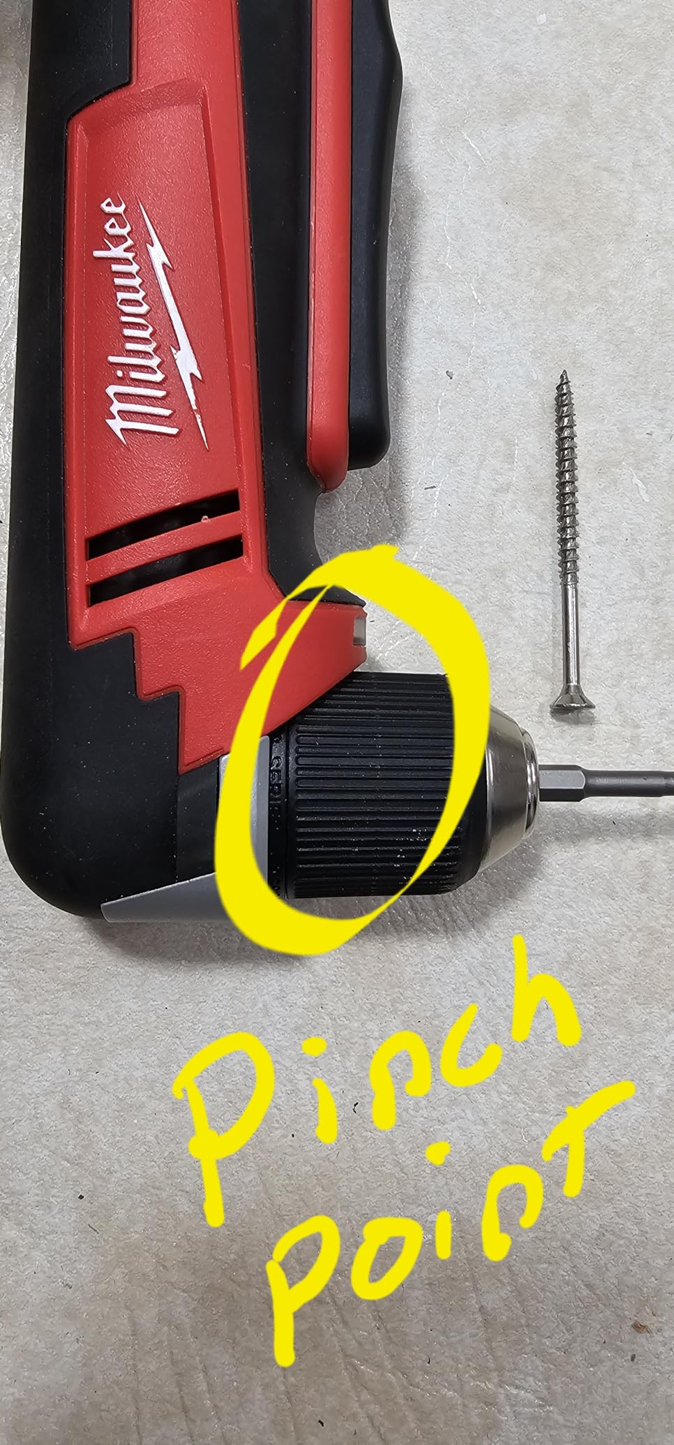 Milwaukee M18 18V Cordless Right Angle Drill Driver, Compact Design with Variable Speed, Tool Only customer photo 1