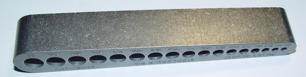 Big Gator Tools The Original V-Drill Guide STD1000DGNP, Sizes 1/8–3/8 Inch. customer photo 1