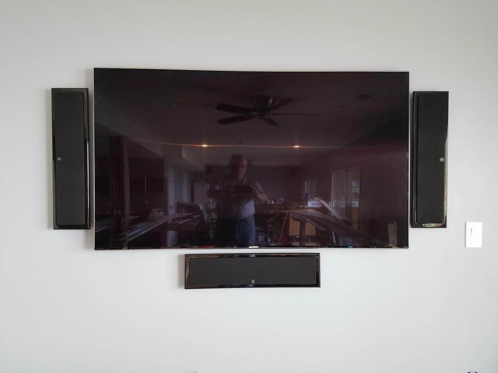 MartinLogan Motion SLM Hi-Performance Flat Panel LCR Speaker - Gloss Black - Each customer photo 2