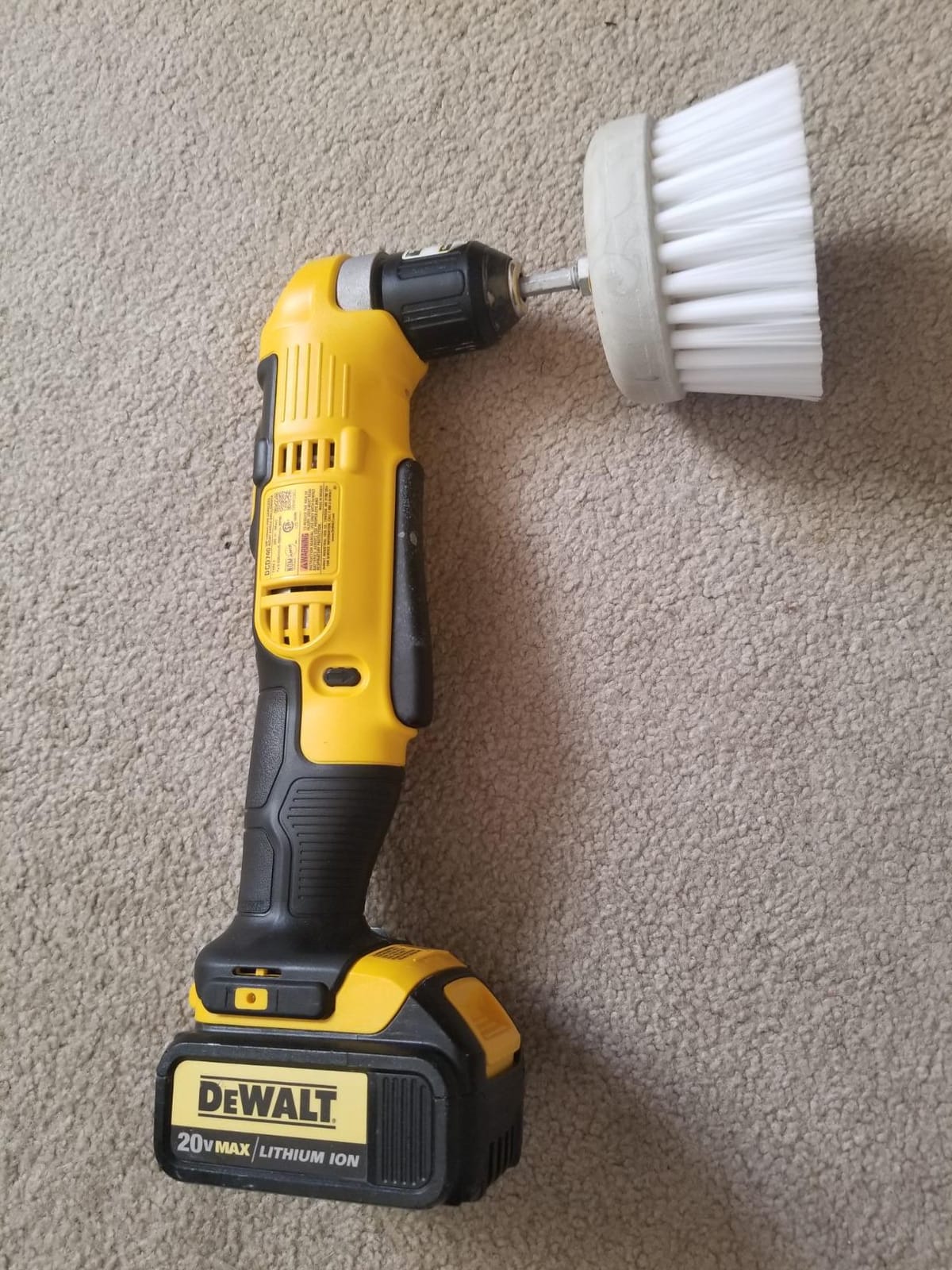 DEWALT DCD740B 20-Volt MAX Li-Ion Right Angle Drill (Tool Only) customer photo 2