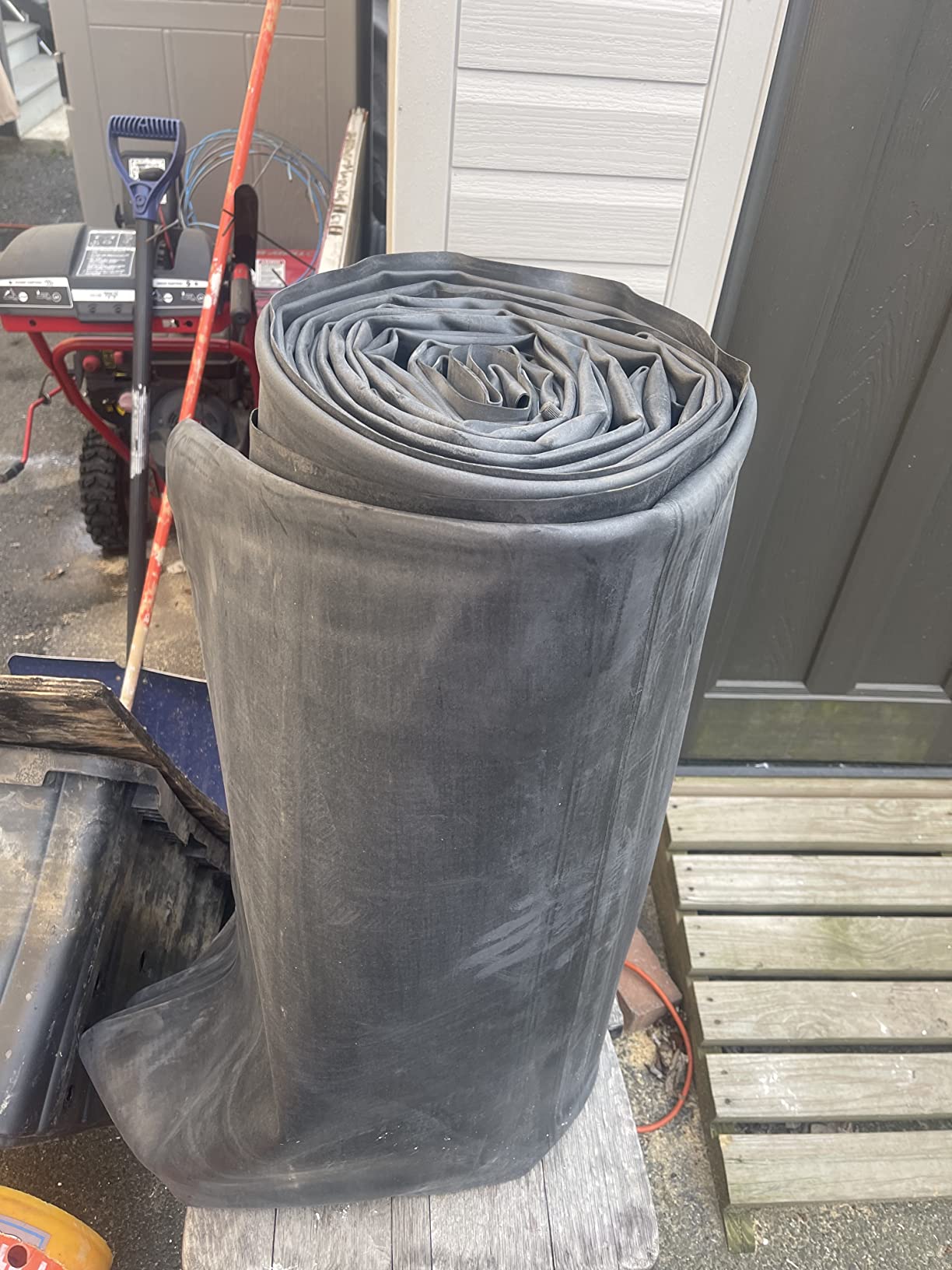 HALF OFF PONDS PondBuilder Crystal 4000 GPH Pond Kit 15 x 15 Ft EPDM Liner customer photo 1
