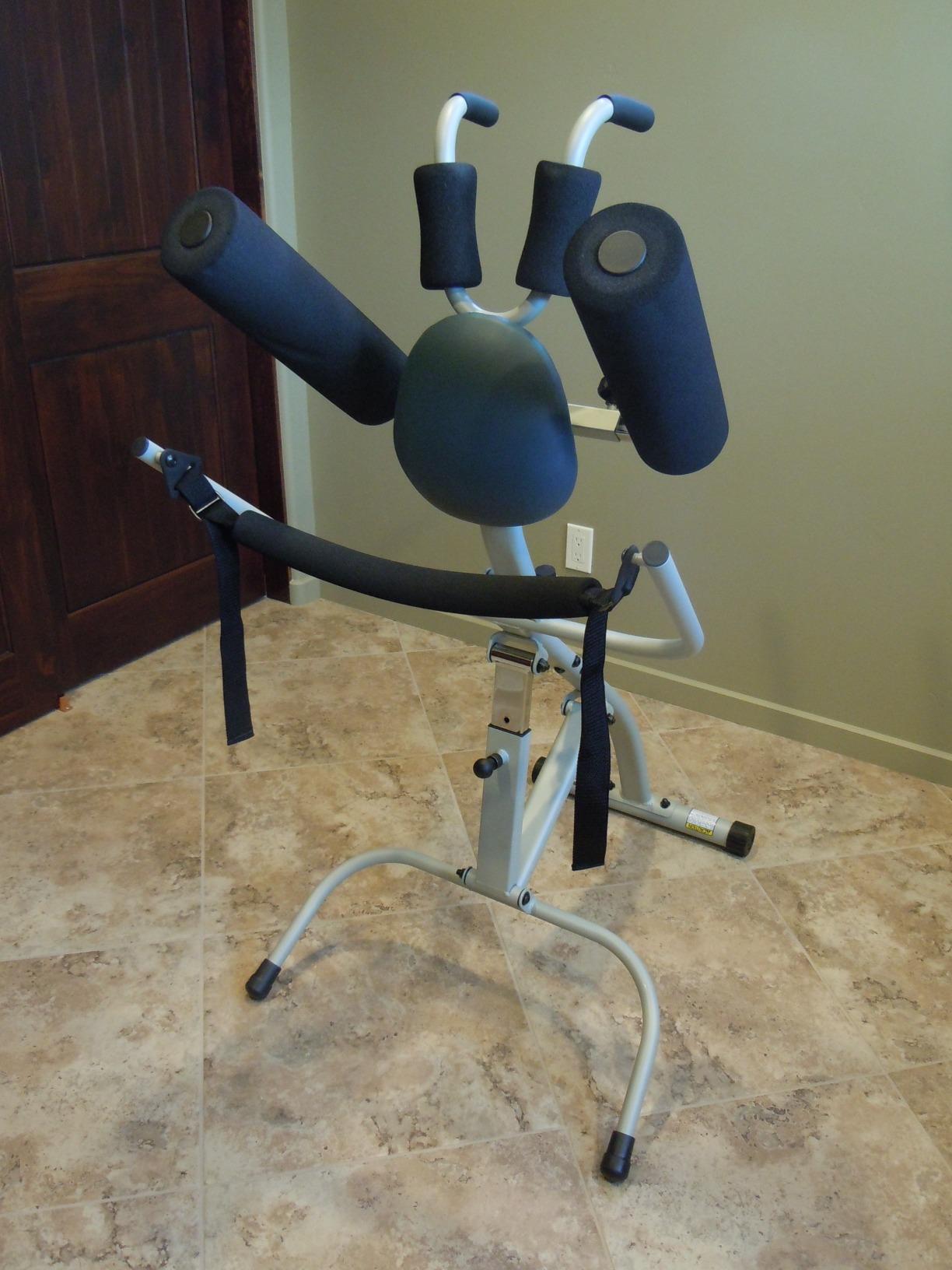 Stamina InLine Traction Control System, Spine Decompression Workout Machine | Back Pain Relief, Stretching and Exercise Equipment for Home and Gym Workouts, Portable Lower Body Fitness Stretcher customer photo 2