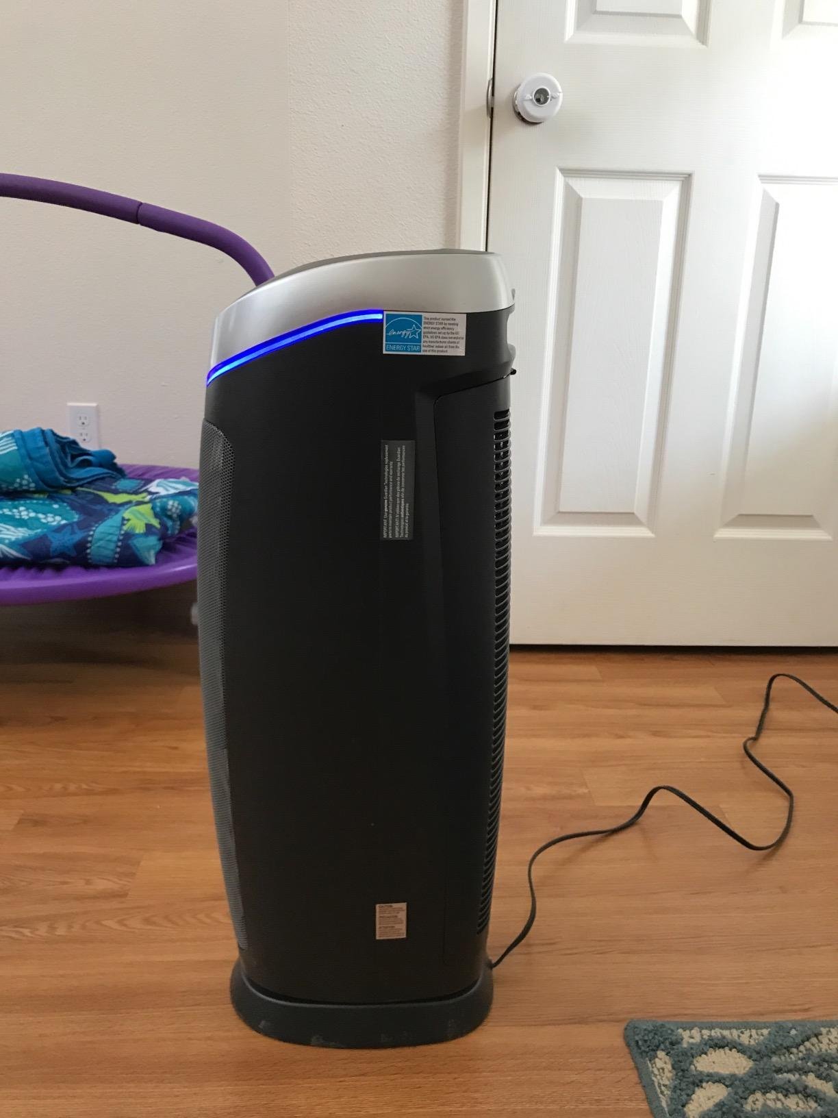 GermGuardian 5-In-1 HEPA Air Purifier for Home, Large Rooms Up To 915 Sq. Ft. with HEPA Pet Air Filter, UV-C Light & Odor Reduction, AC5250PT, 28