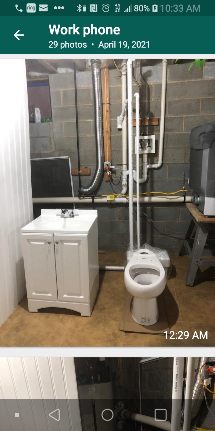 Liberty Pumps ASCENTII-ESW 1/2 HP, 115VESW Macerating Toilet customer photo 2