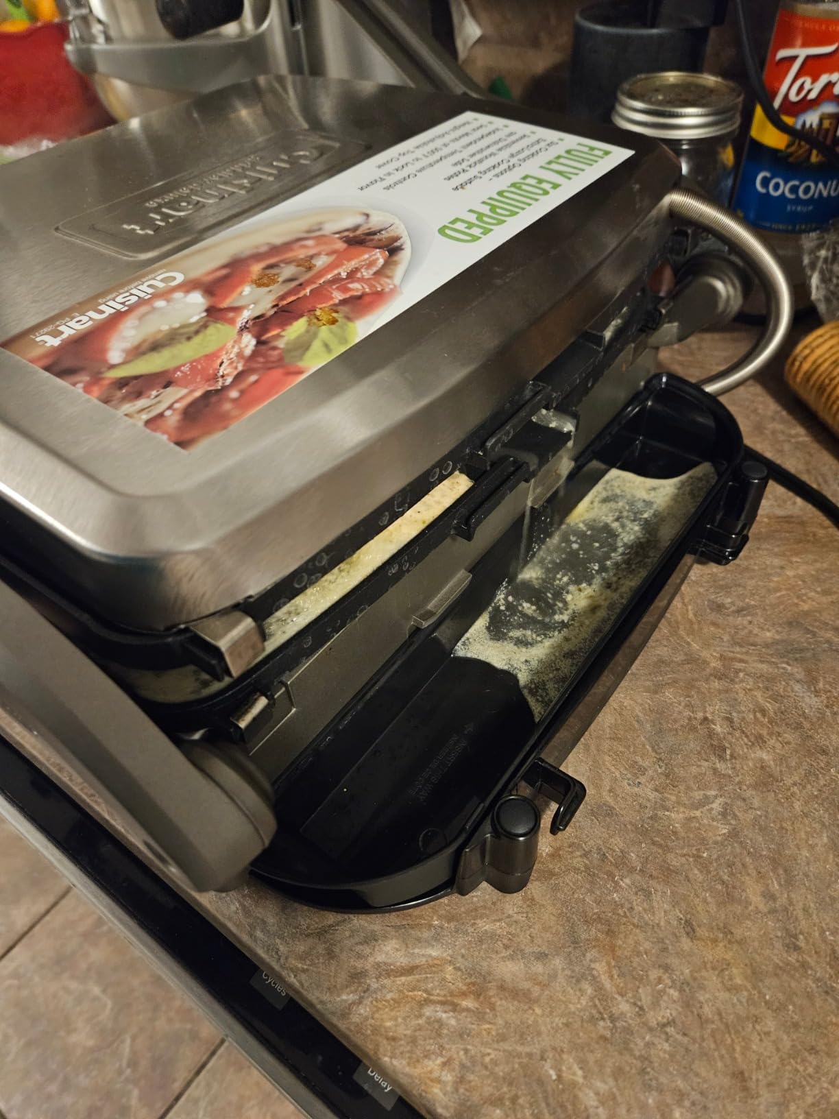 Cuisinart Deluxe Electric Griddler, Stainless Steel, GR-150NAS customer photo 1