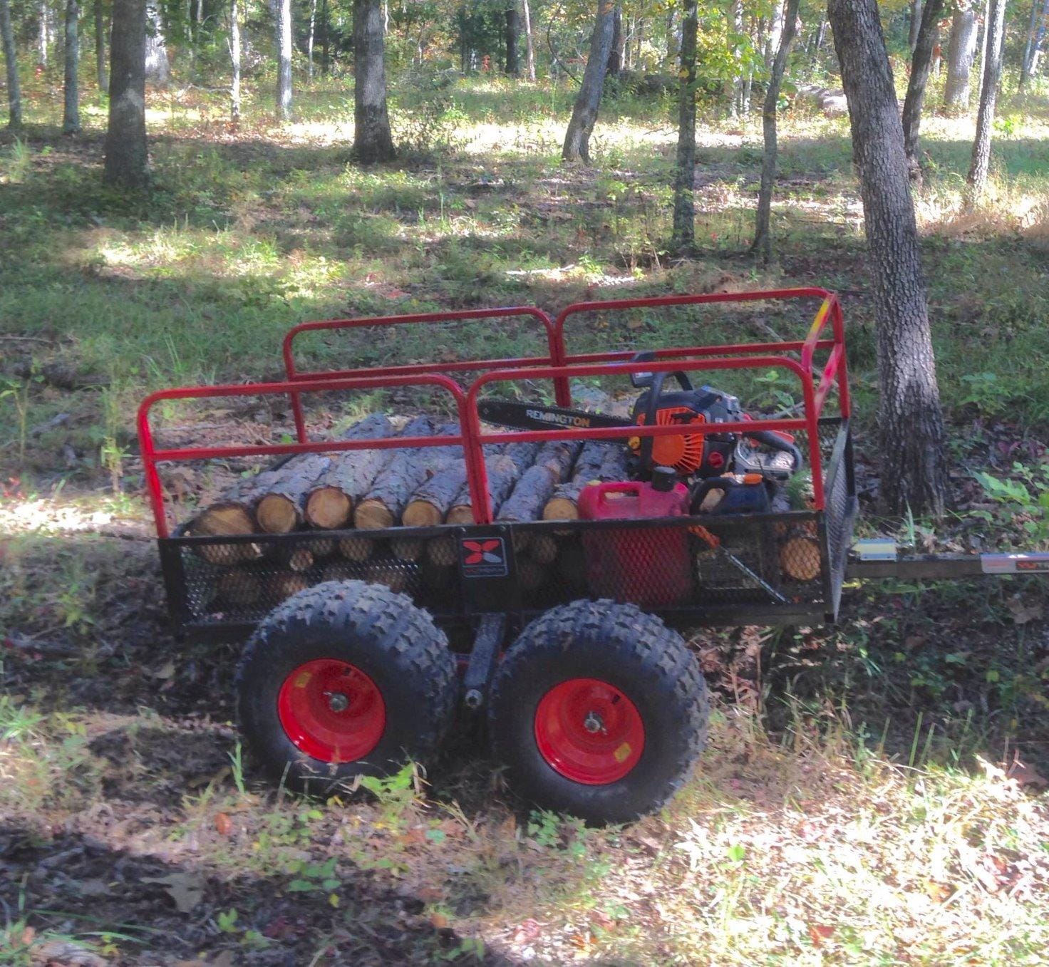 Yutrax Trail Warrior X4 Heavy Duty UTV/ATV Trailer - For Off-Road Use - 1,250 lb. Capacity, TX159 customer photo 2