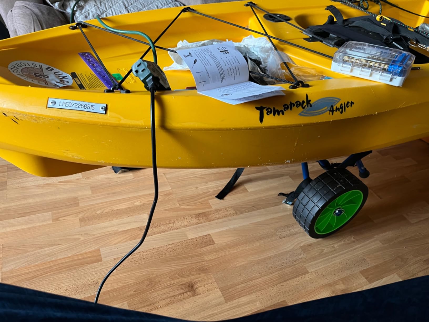 YakGear AK1 Deluxe Anchor Trolley with Pulleys customer photo 2