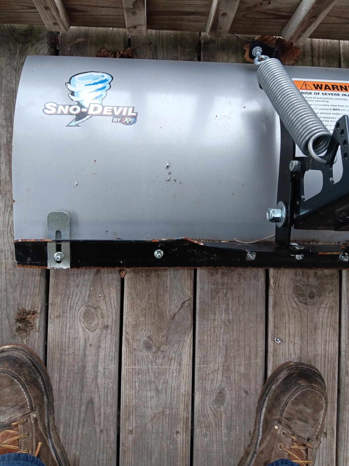 KFI Products 105500 SNO-Devil ATV Plow customer photo 1