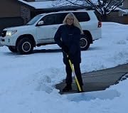 The Snowplow the Original Snow Pusher 30