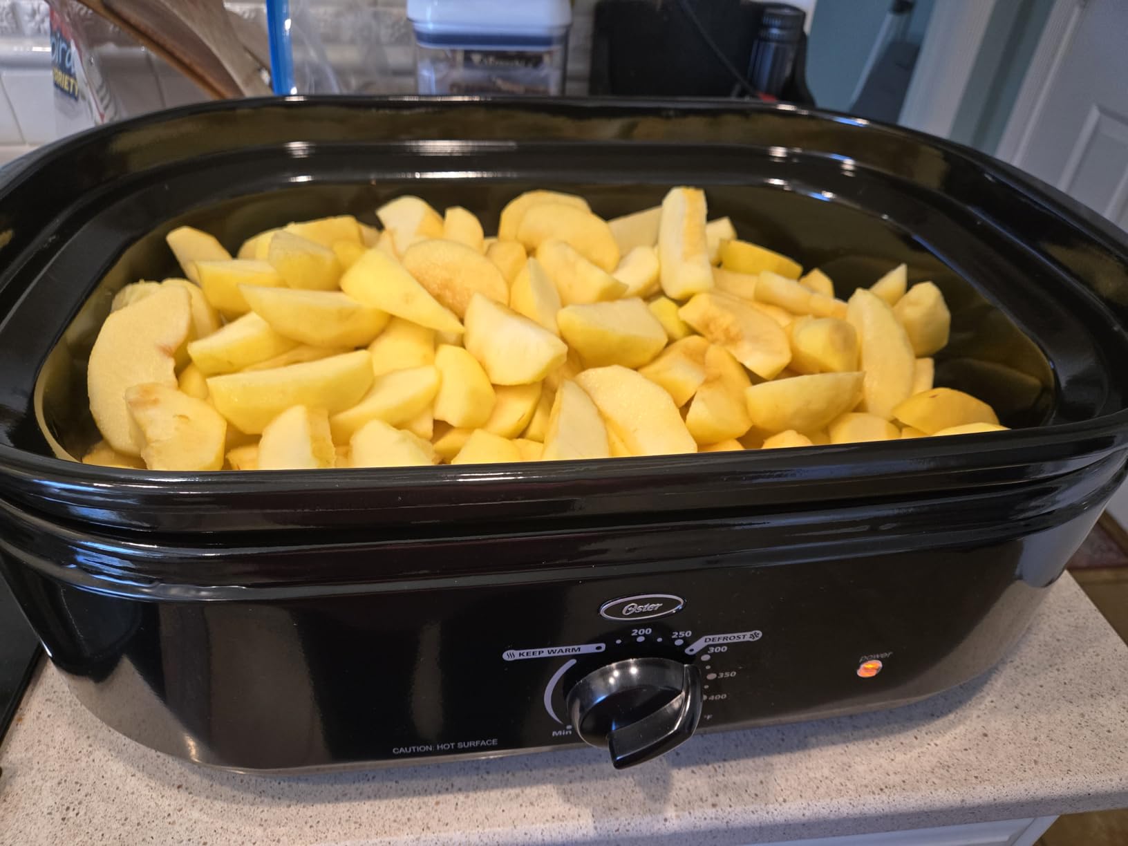 Oster CKSTRS18-BSB-W 18-Quart Roaster Oven with Self-Basting Lid, Black customer photo 2