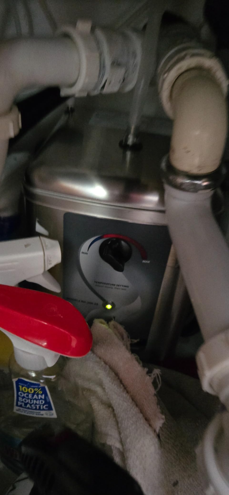 Ready Hot Stainless Steel Hot Water Dispenser System, Manual Dial Tank Only customer photo 1