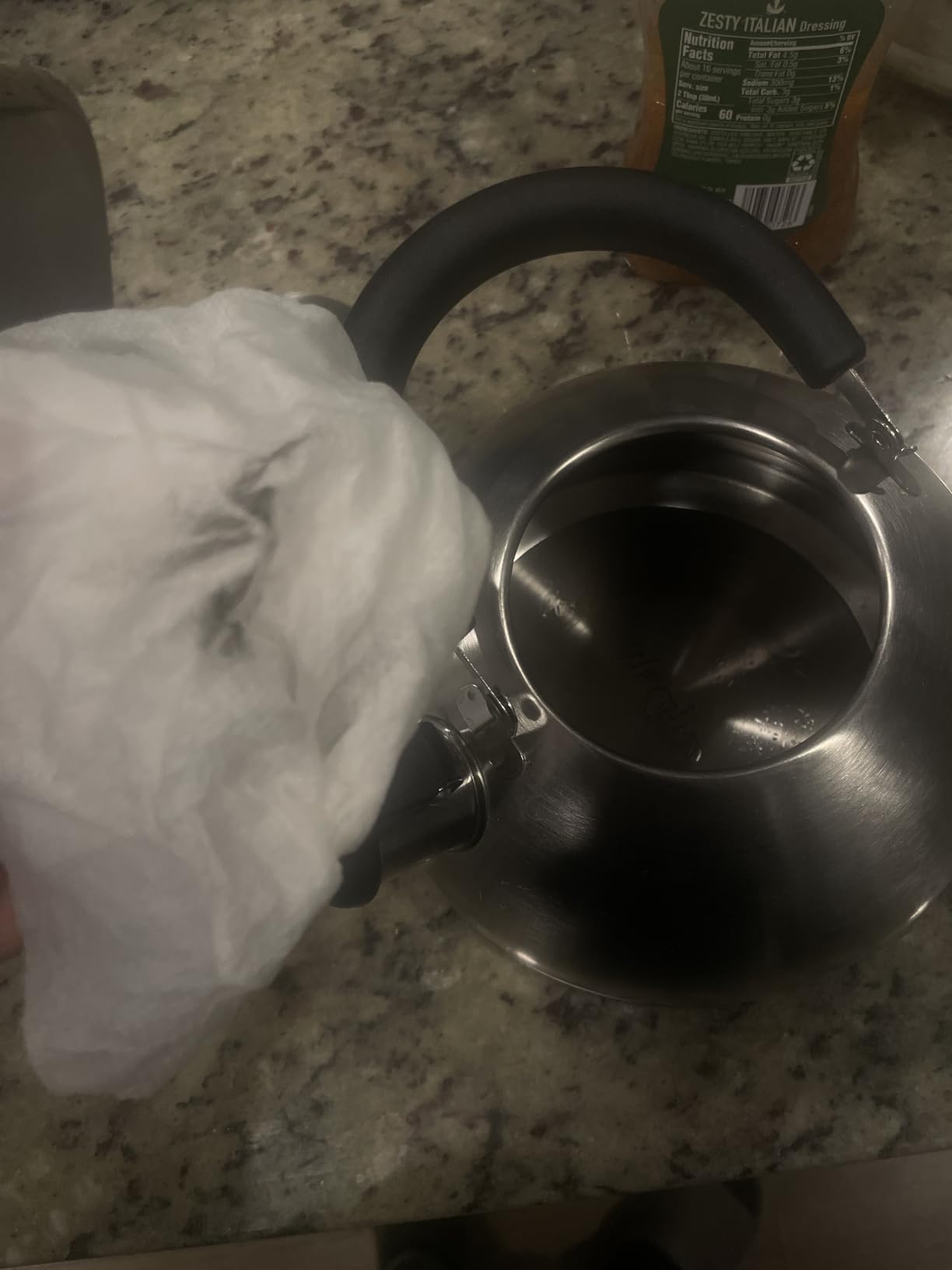 Mr. Coffee Carterton Stainless Steel Whistling Tea Kettle – 1.5-Quart Capacity, Mirror Polish Finish, Durable Tea Kettle for Stovetop, Fast Boiling, Easy Pouring customer photo 1
