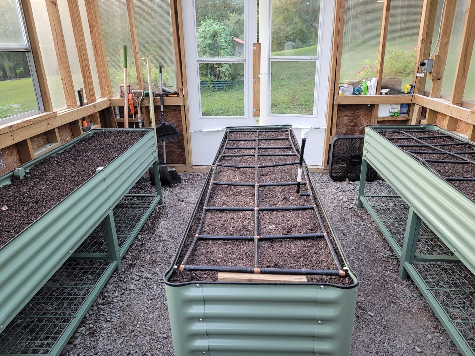 Garden Grid 2x4 | Garden Drip Irrigation System for Raised Beds | Pre-Built customer photo 2