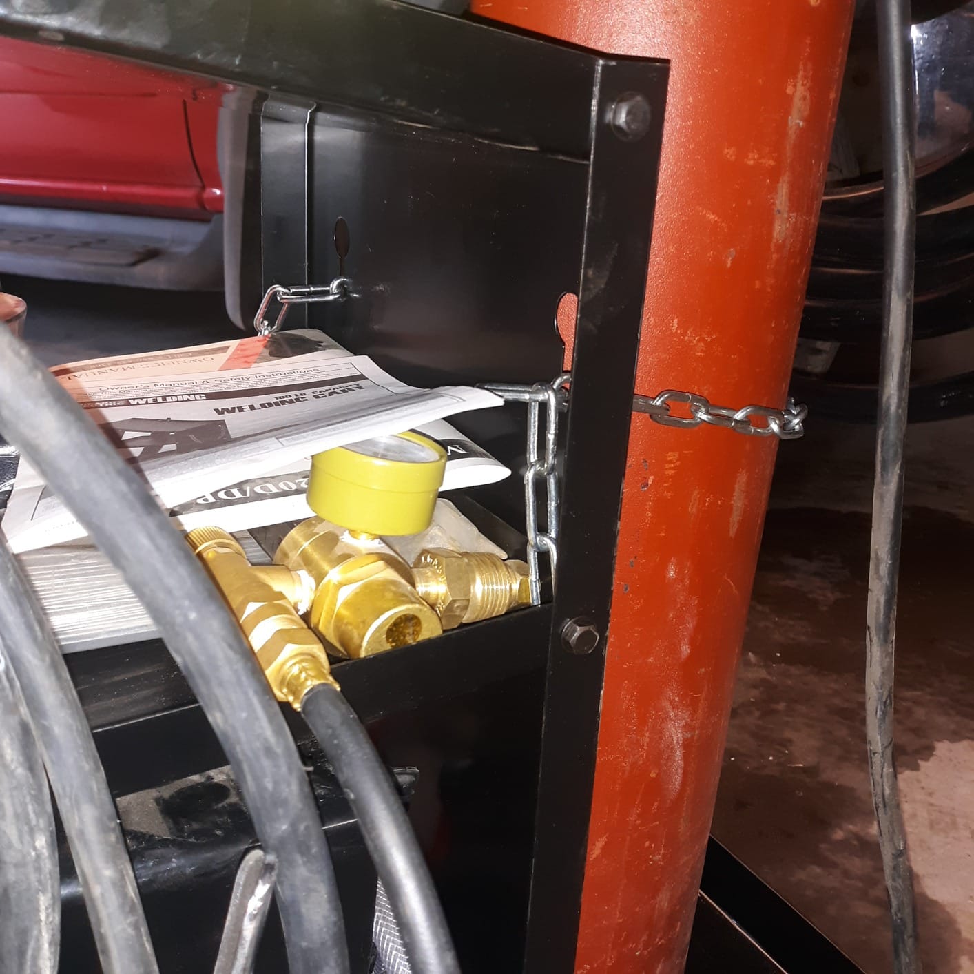 100 lb. Capacity Welding Cart HFJ14 customer photo 1