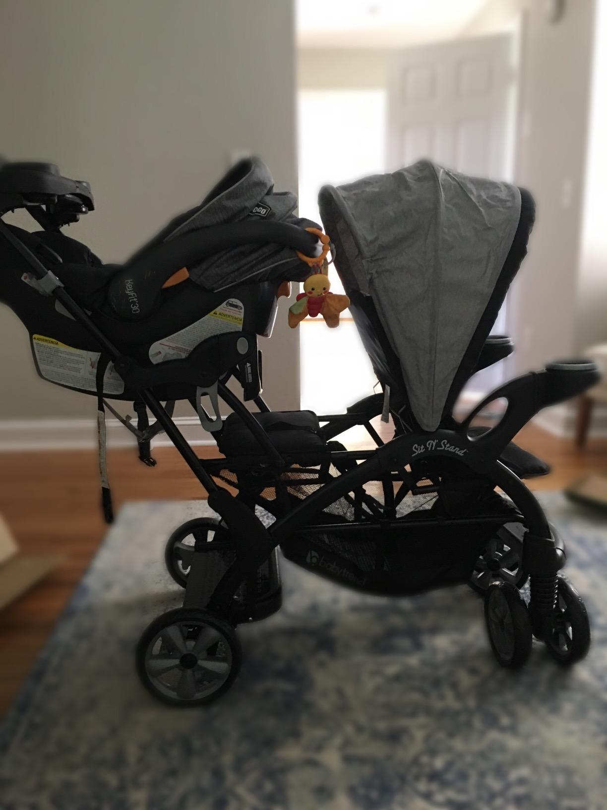 Baby Trend Sit N' Stand Ultra Tandem Double Stroller with Canopy, Phantom customer photo 1