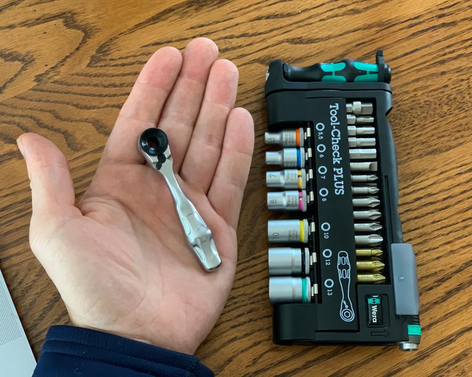Wera 056490 Tool-Check Plus Bit Ratchet Set with Sockets - Metric customer photo 1