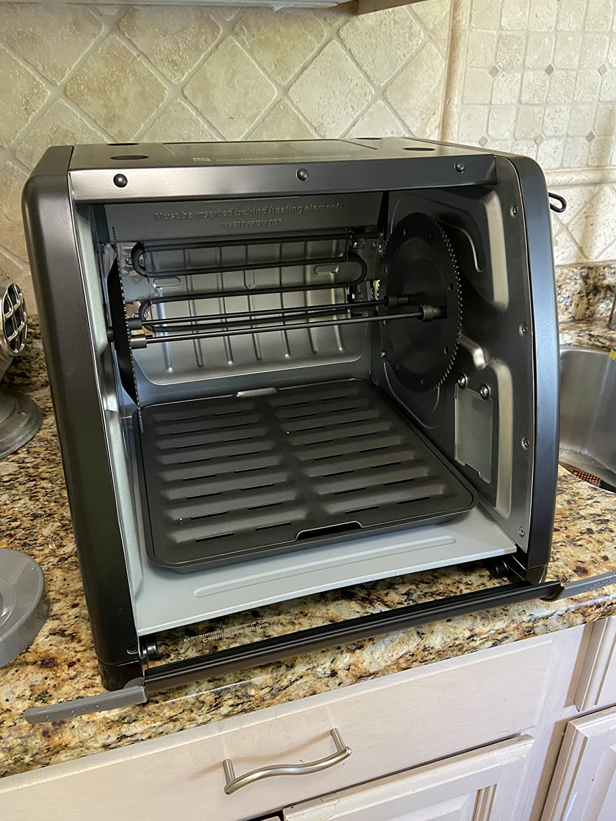 Ronco 5500 Series Rotisserie Oven, Black customer photo 1