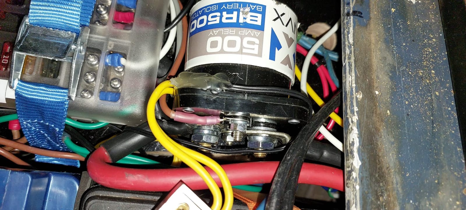NVX BIR500 500 AMP Battery Relay Isolator and Relay for Cars, RVs, ATVs, UTVs, and Boats. customer photo 2