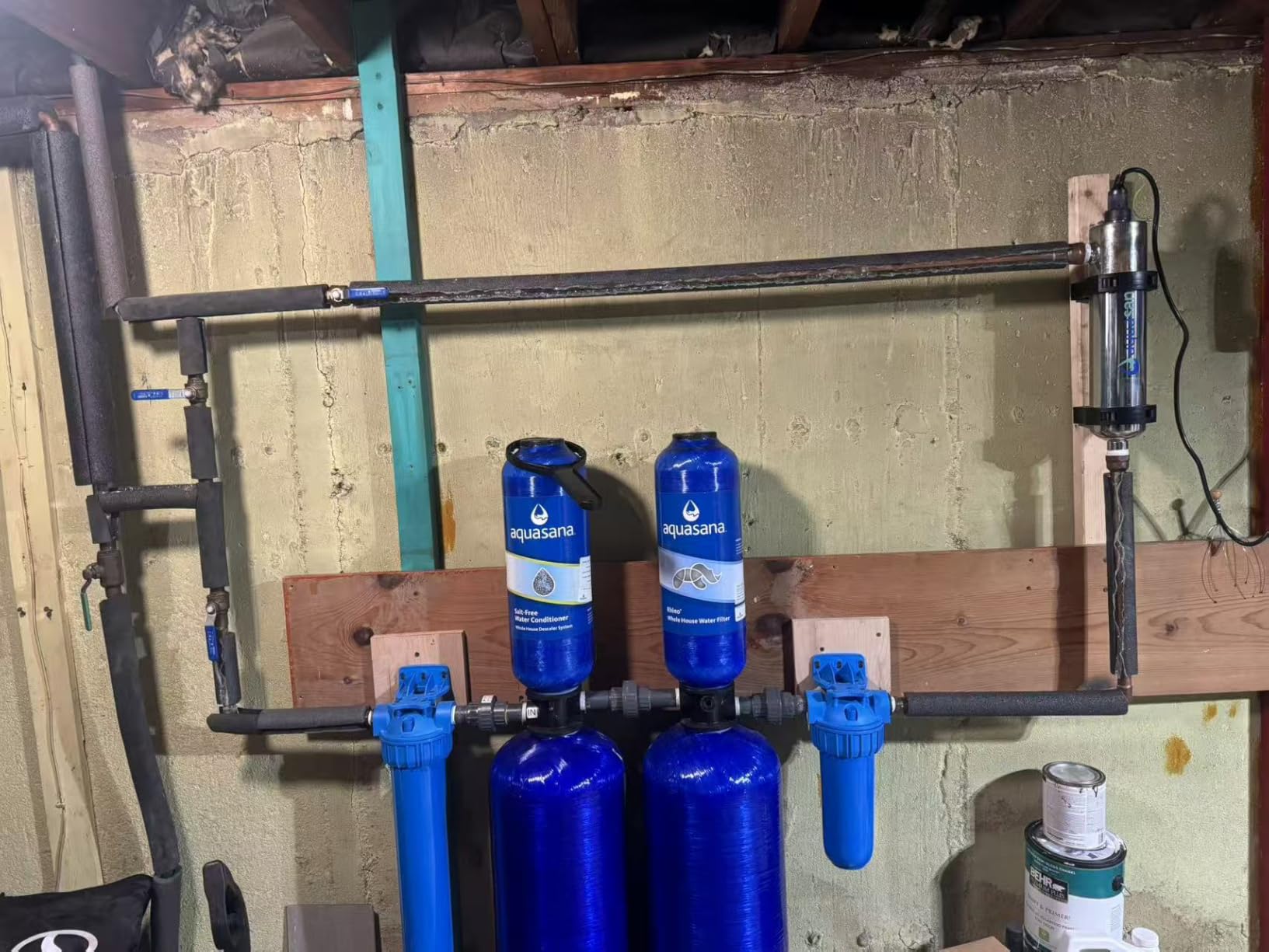 Aquasana Whole House Well Water Filter | 500K Gal | UV | WH-Well-CT-UVS-B customer photo 2
