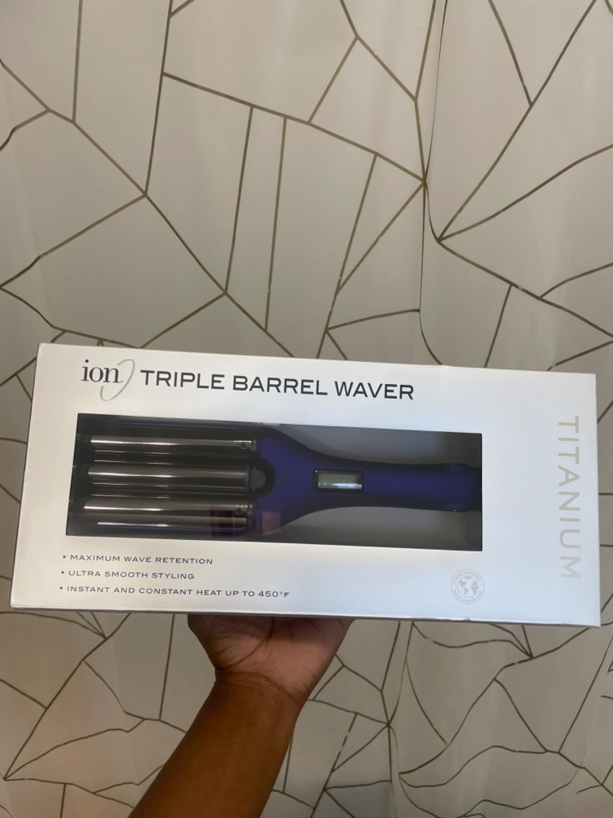 Ion Titanium Triple Barrel Waver customer photo 1