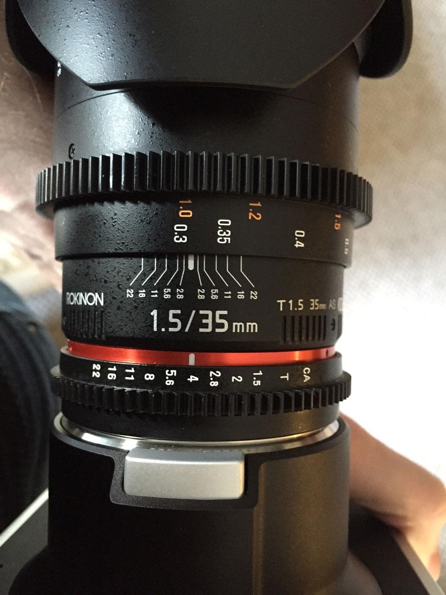 Rokinon 35mm T1.5 Cine DS Lens for Canon EF customer photo 1