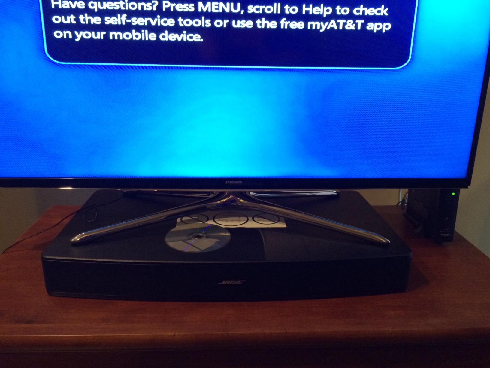 Bose Solo 15 TV Sound System, Black customer photo 2