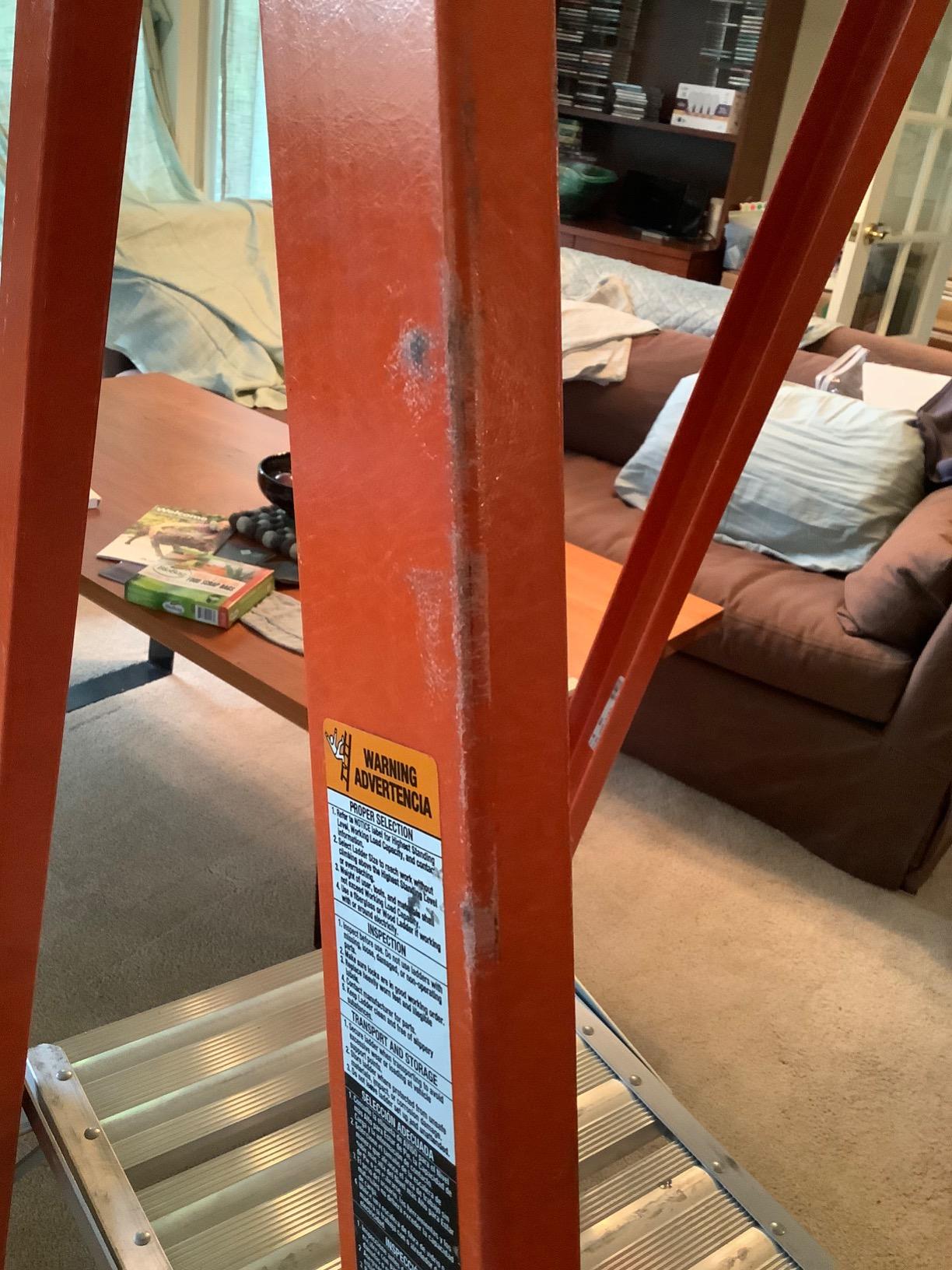 Louisville Ladder 4 ft Fiberglass Platform, FXP1804HD, Type IAA, 375 lbs customer photo 2