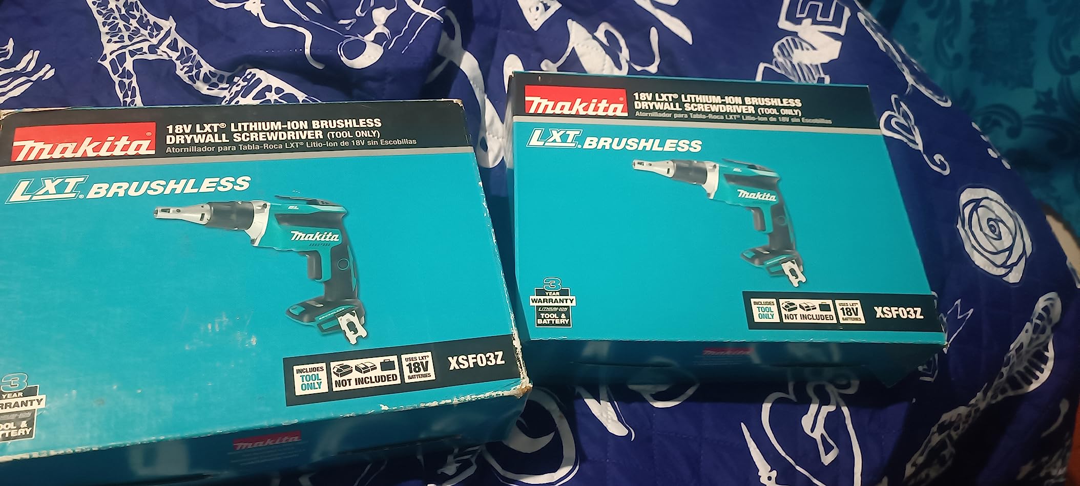 Makita XSF03Z 18V LXT Lithium-Ion Brushless Cordless Drywall Screwdriver (Bare Tool Only) customer photo 1
