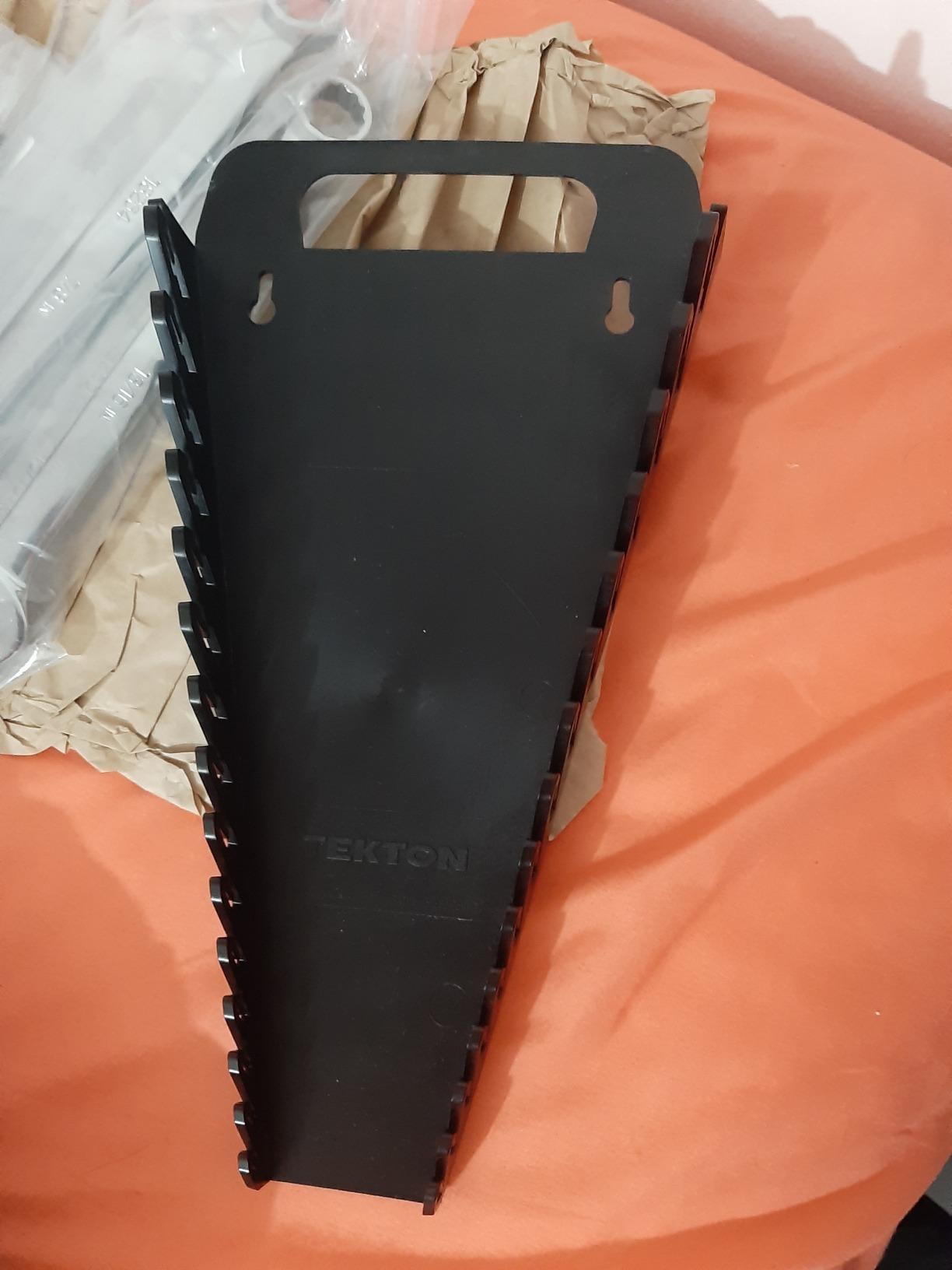 TEKTON Combination Wrench Set, 15-Piece (1/4-1 in.) - Holder | 18772 customer photo 1