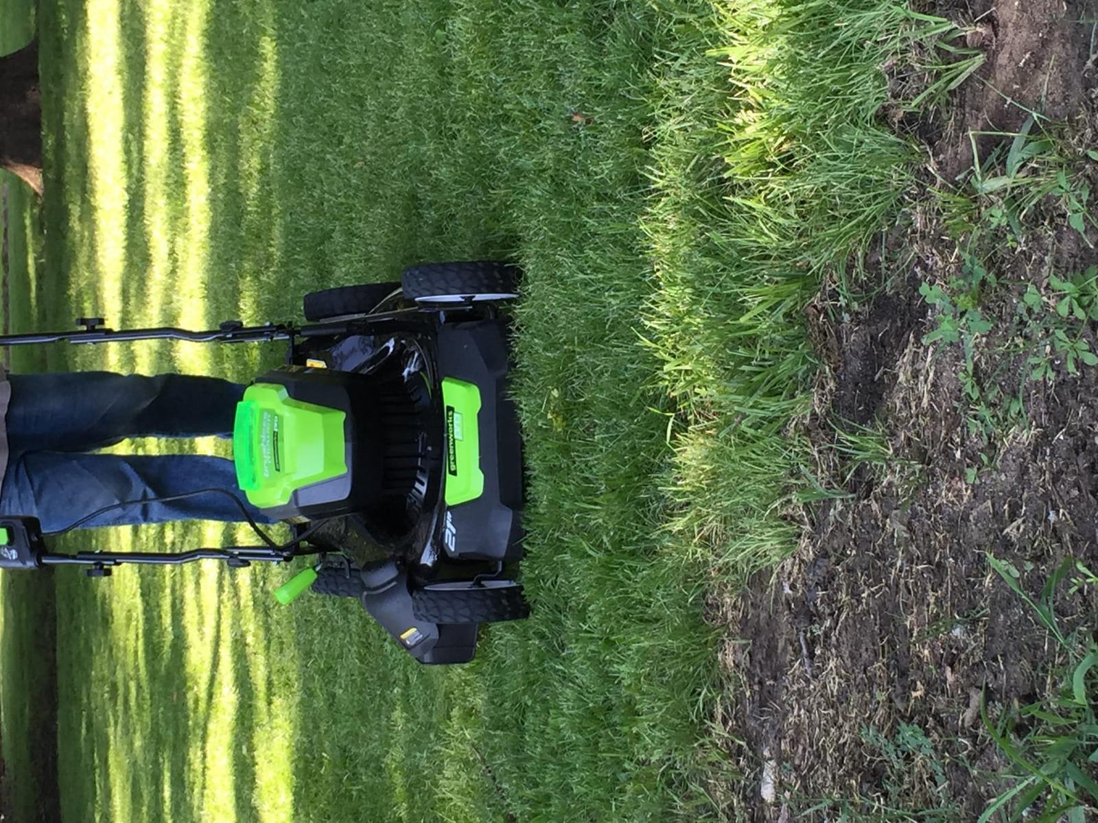Greenworks Pro 80V 21-Inch 80V Push Lawn Mower, Tool Only customer photo 2